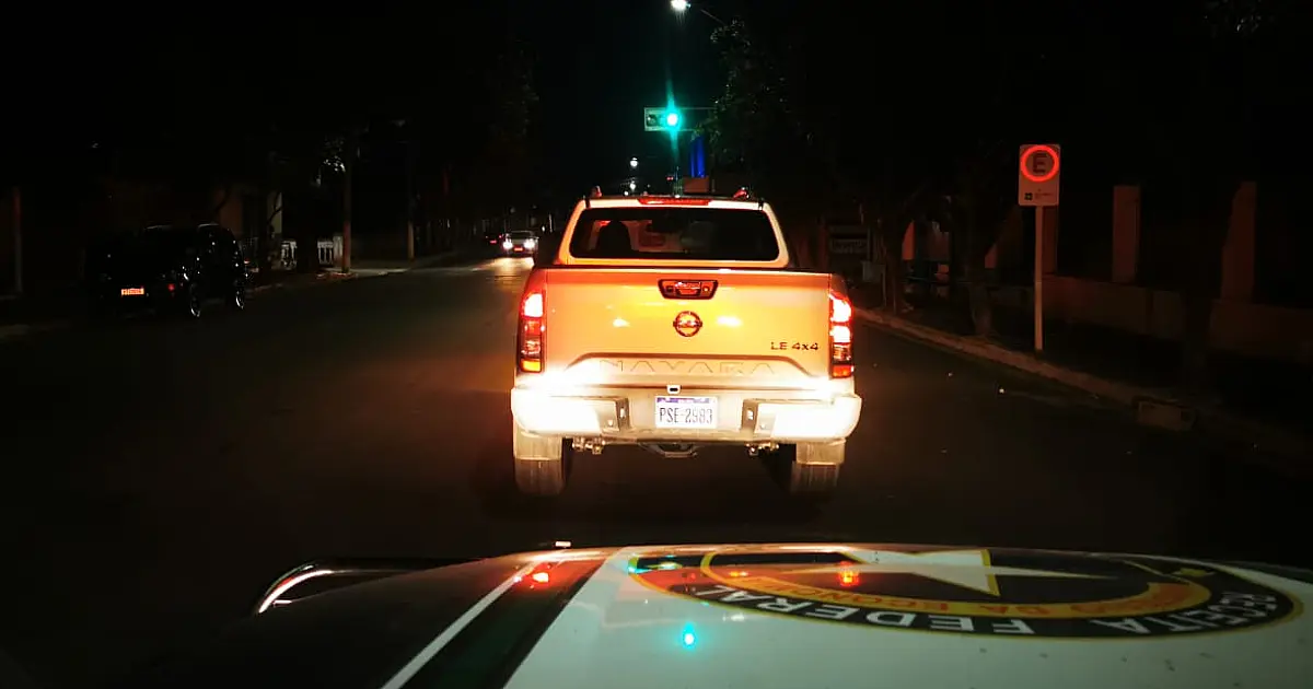 Caminhonete roubada na República do Chile é apreendida na fronteira
