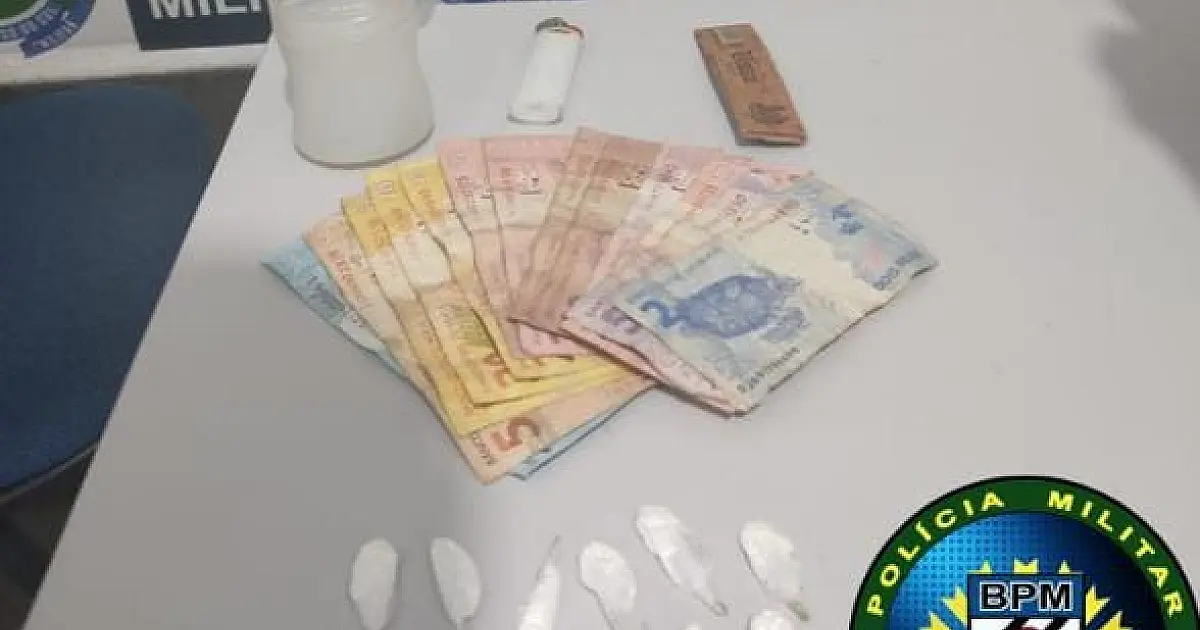 Autor usa benefício de programa assistencial para comprar e revender drogas