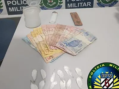 Autor usa benefício de programa assistencial para comprar e revender drogas