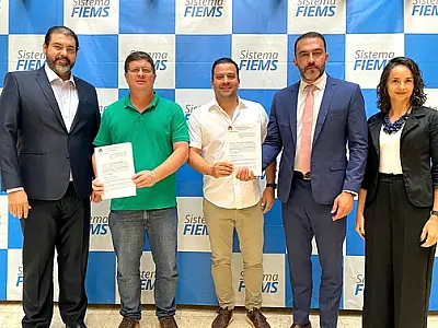 Bira diz que parceria com a FIEMS reforça ações de práticas sustentáveis no Legislativo