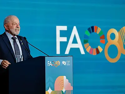 Fome é irmã da guerra, diz Lula no Fórum Mundial da Alimentação
