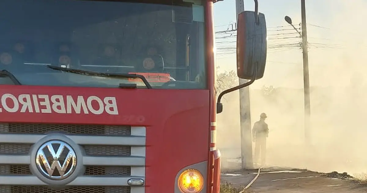 Bombeiros registram cinco incêndios urbanos em 24 horas
