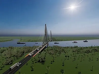 Comissão mista homologa consórcio que vai construir ponte da Rota Bioceânica em MS