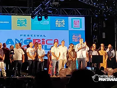 Governador destaca infraestrutura e programação na abertura do 17&ordm; Festival América do Sul