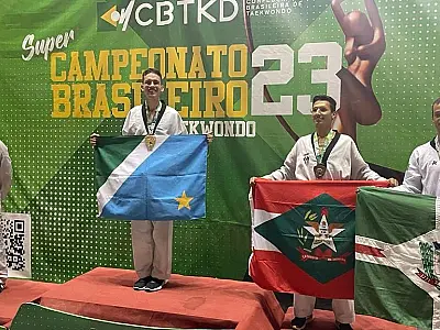 Com sete medalhas no Brasileiro de Taekwondo, MS classifica atletas ao Grand Slam