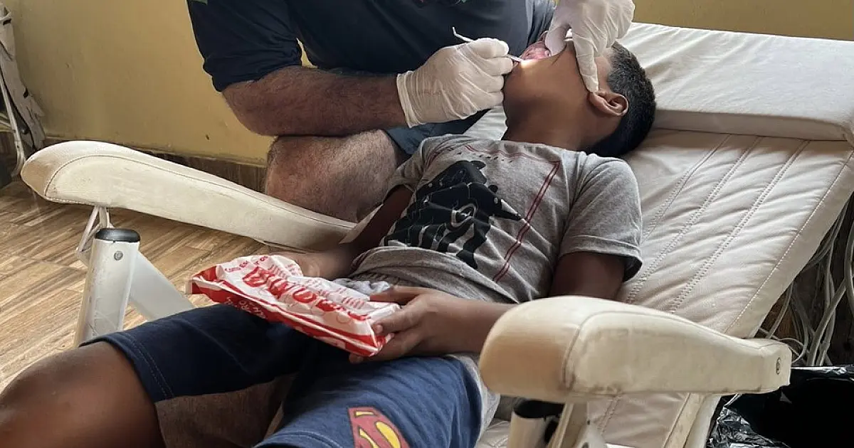 Atendimento odontológico é o mais realizado pelos expedicionários
da Alma Pantaneira