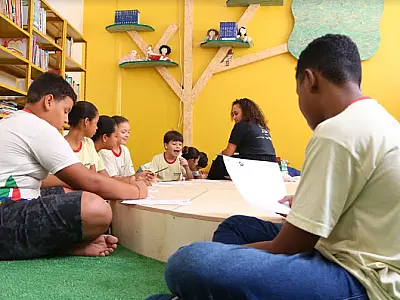 Com recurso do Criança Esperança 2022, Moinho Cultural ganha biblioteca reformulada