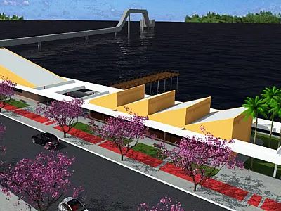 União autoriza revitalização da orla do rio Paraguai e Porto Geral