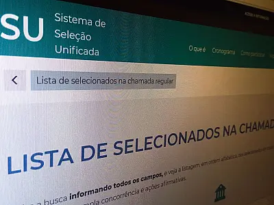 Inscrições para o Sisu começam dia 22 e vão até 25 de janeiro
