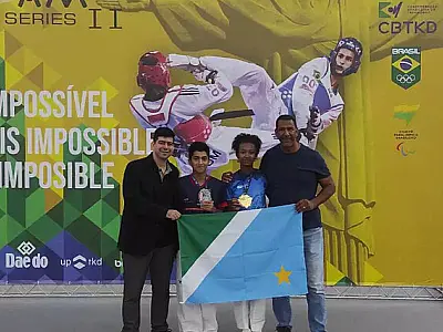 Atletas de MS conquistam medalhas no Pan-Americano de Taekwondo