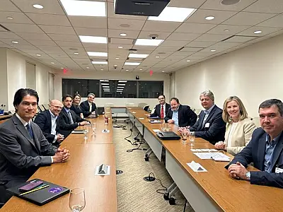 Governador discute MS com executivos do BID e Banco Mundial nos EUA