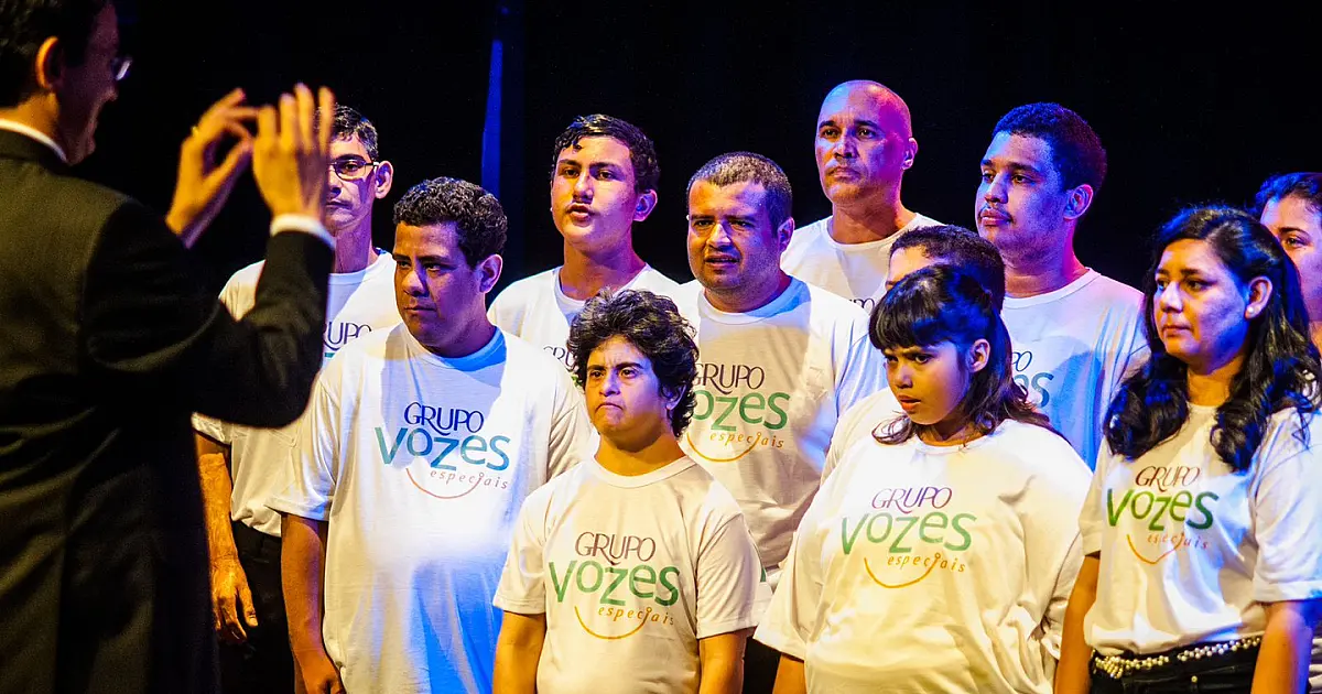 Grupo Vozes Especiais realiza workshop no Moinho Cultural