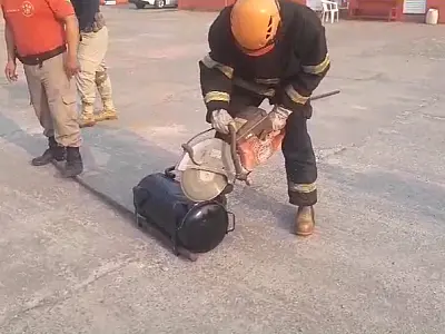 Compressor de ar carregado com drogas é apreendido em ônibus que seguia para Capital