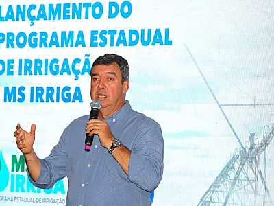 Programa vai aumentar aumentar área irrigada e capacidade de produção sustentável em MS