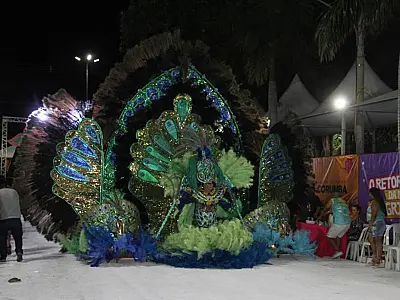Desfile de fantasias acontece pela primeira vez na Avenida