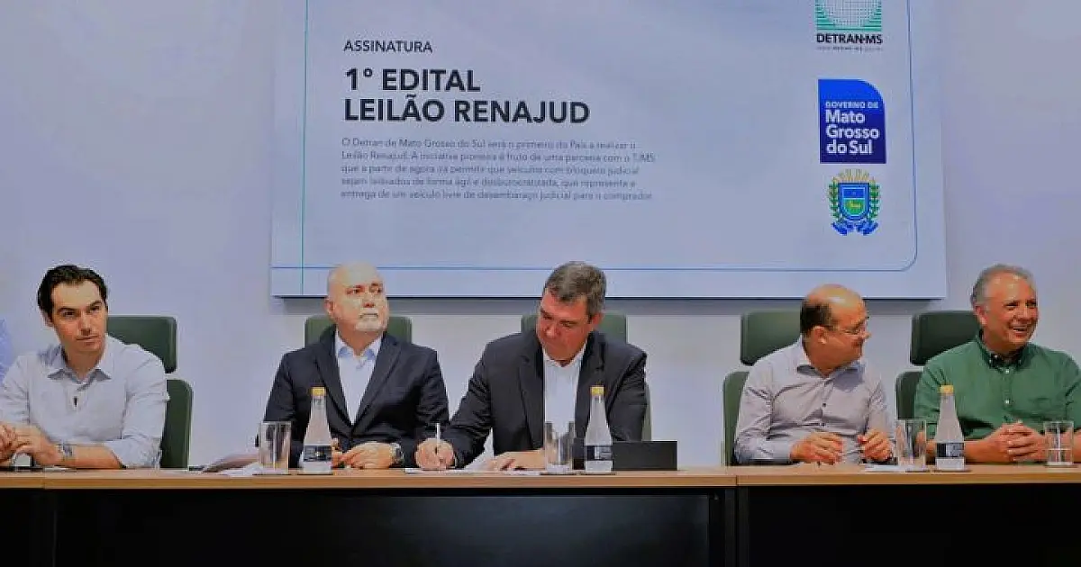 Primeiro Leilão Renajud supera expectativas com arrecadação de R$ 1,3 milhão