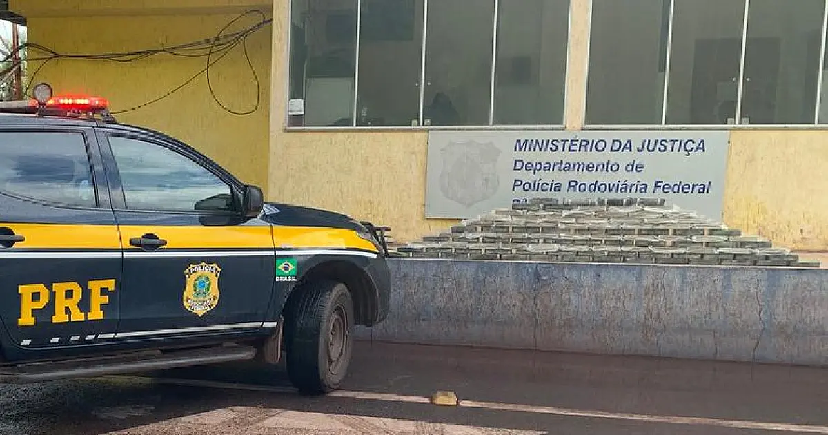 Fiscalização apreende 101 kg de cocaína em Corumbá