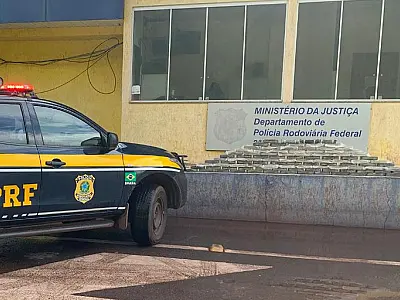 Fiscalização apreende 101 kg de cocaína em Corumbá