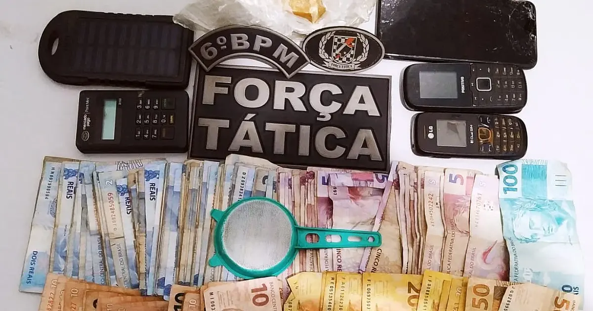 Dupla é presa por tráfico de drogas e violência doméstica
