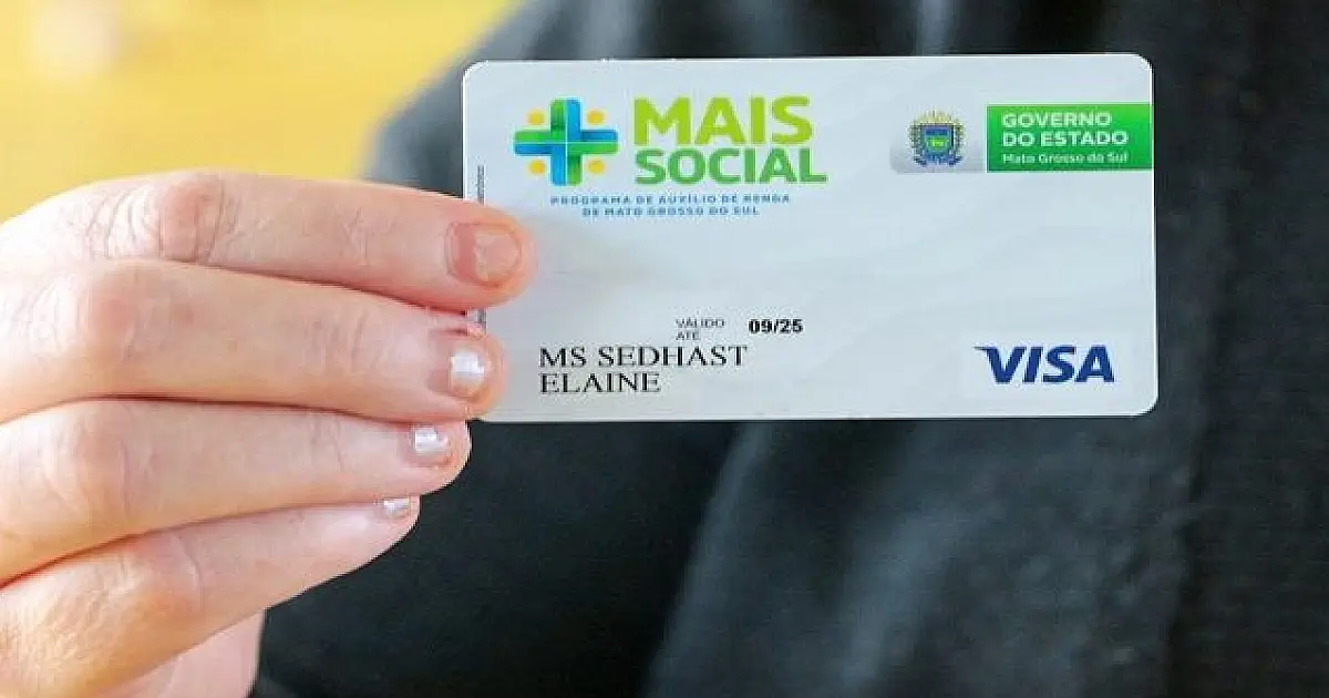 Pagamento de Janeiro do Mais Social estará disponível no dia 17