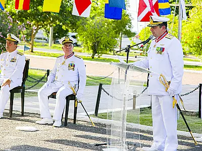 Contra-almirante Iunis Távora assume o comando do 6&ordm; Distrito Naval, em Ladário