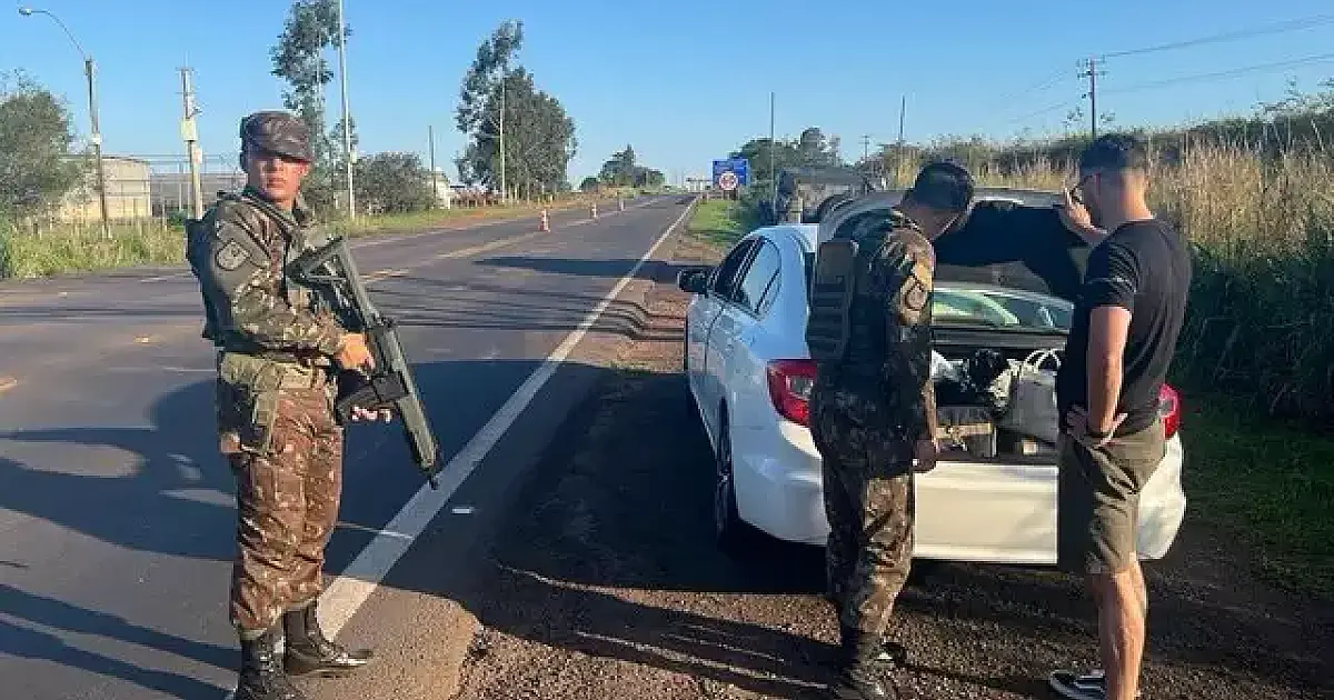 Em 3 dias na fronteira, Exército causa prejuízo de R$ 168 mil ao crime