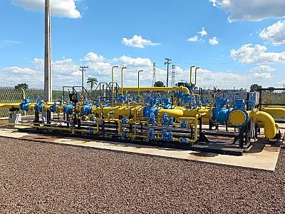 Rede de distribuição de gás natural em MS atinge 403 quilômetros