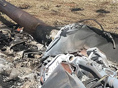 Dracco assume investigação da queda do helicóptero do tráfico em Ponta Porã