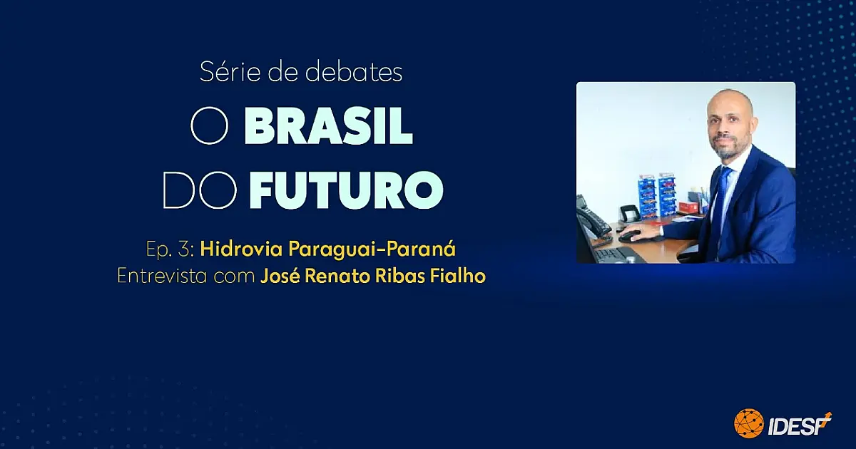 Hidrovia Paraguai  Paraná é tema em série de debates do IDESF