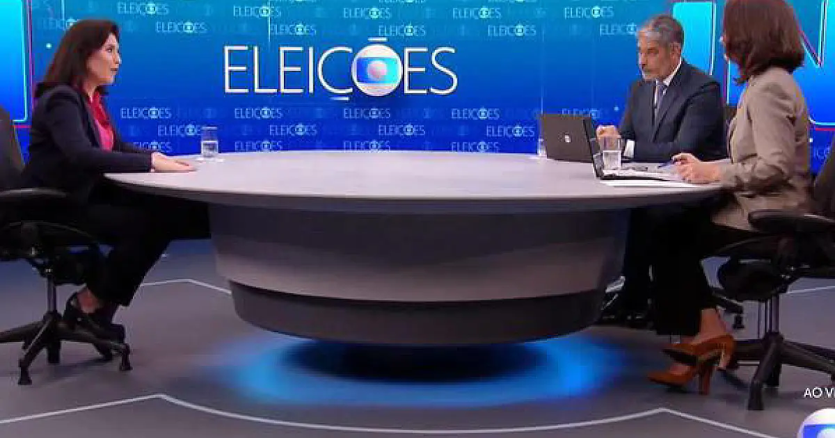 Candidata à presidência pelo MDB de MS, Simone Tebet encerra série de entrevistas no Jornal Nacional