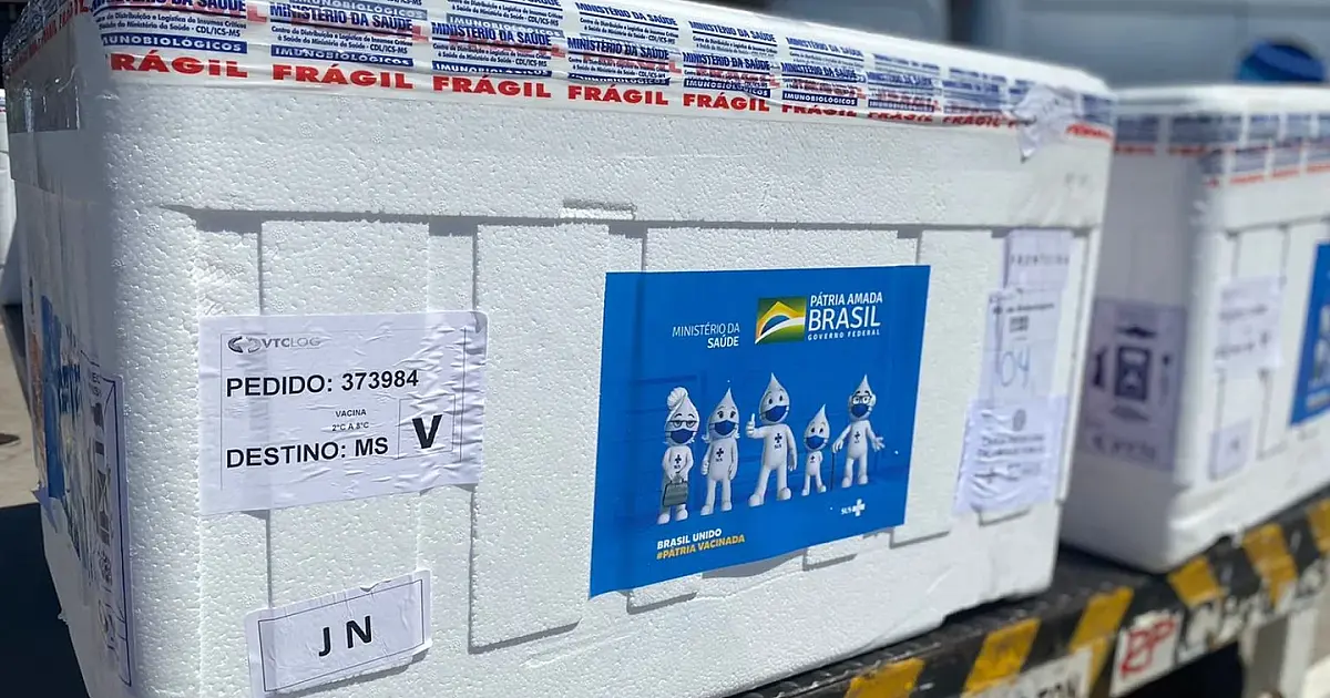 Mato Grosso do Sul recebe mais 37.150 doses da vacina Janssen