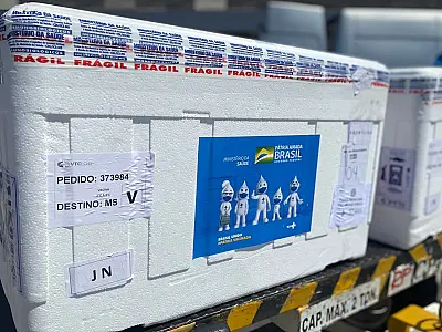 Mato Grosso do Sul recebe mais 37.150 doses da vacina Janssen