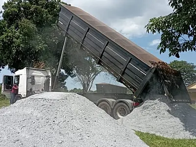 Pro Fertiliza levou 3 mil toneladas de calcário aos agricultores familiares de MS