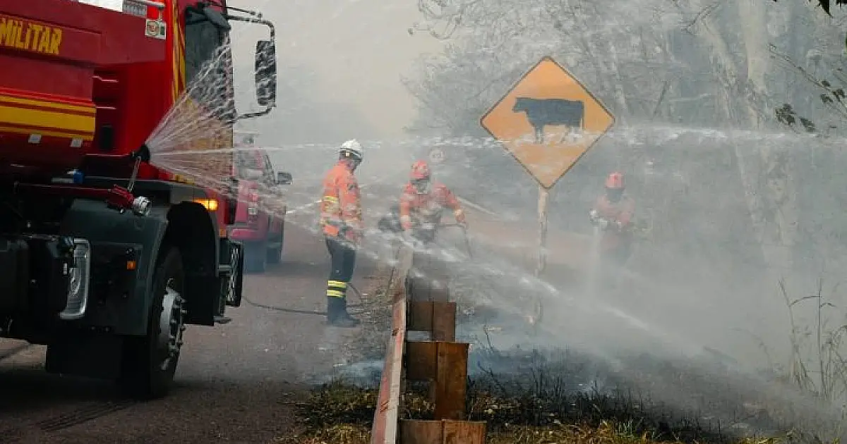 Chuva de 20 mm chega a várias regiões do Pantanal e ajuda a controlar incêndios