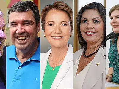 Lula, Riedel, Bia Cavassa, Glaucia Iunes e Tereza Cristina foram os mais votados em Corumbá
