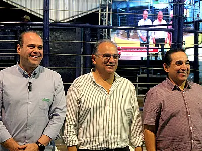 Na abertura da FEAPAN, prefeito destaca importância da pecuária para economia de Corumbá