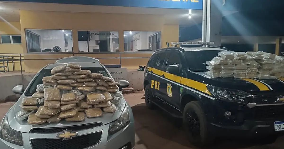 Homem é preso com 78 kg de maconha na BR 262