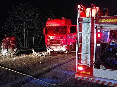 Motorista morre em colisão com carreta na BR 262