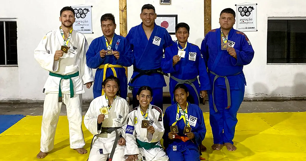 Alunos do Geração Olímpica conquistam 3 ouros, 1 prata e 8 bronzes no Estadual de Judô