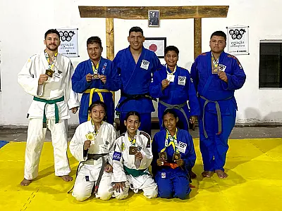 Alunos do Geração Olímpica conquistam 3 ouros, 1 prata e 8 bronzes no Estadual de Judô
