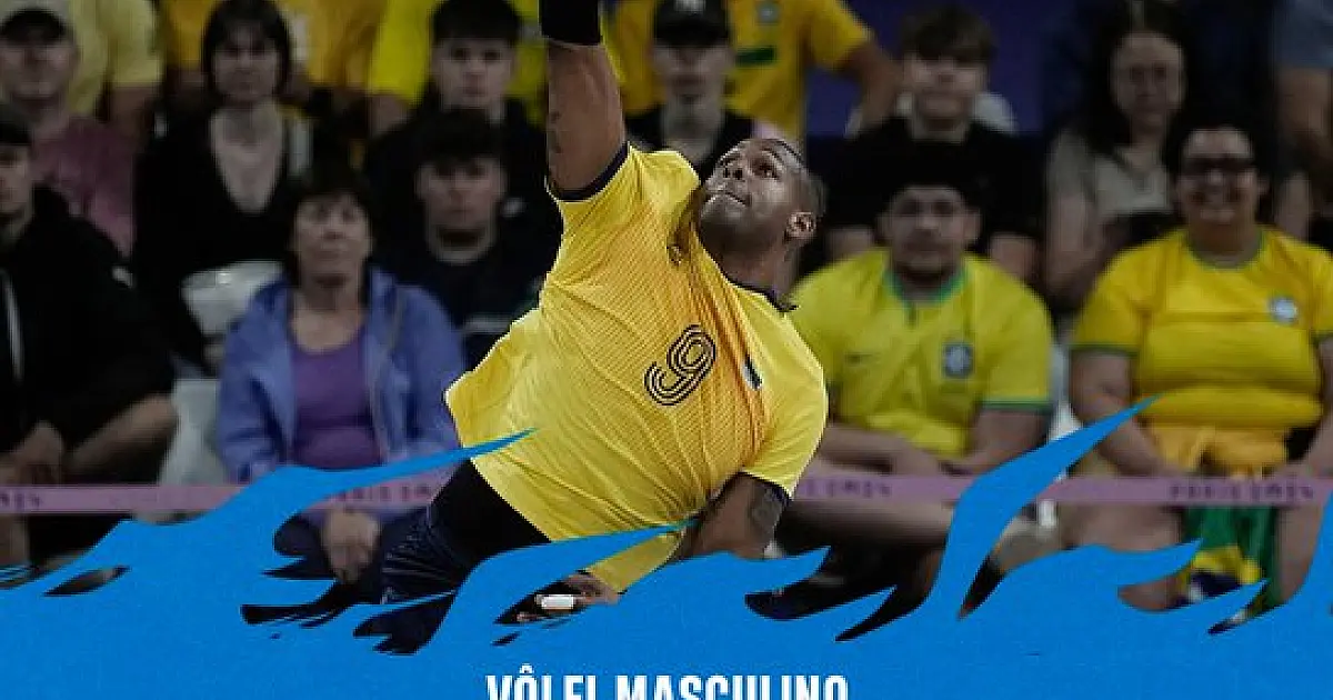 Vôlei masculino: Brasil vence Egito e se garante nas quartas em Paris