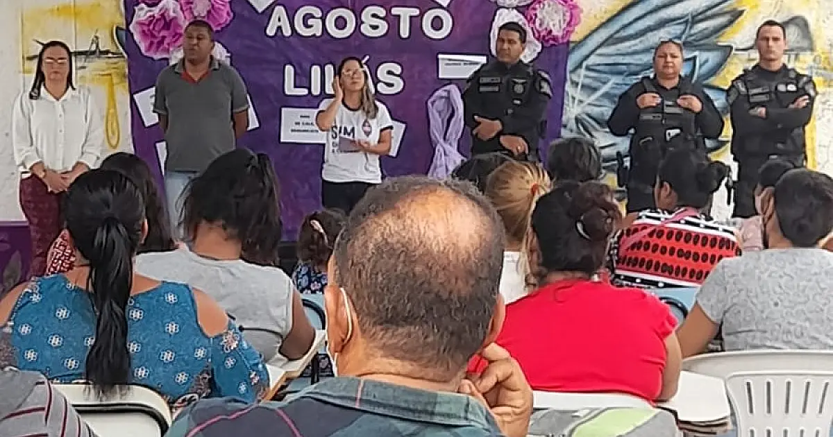 'Agosto Lilás' segue com palestras e orientações sobre Lei Maria da Penha até dia 31