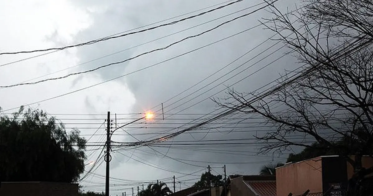 Corumbá está entre as 56 cidades de MS com alerta de vendaval para hoje (16)