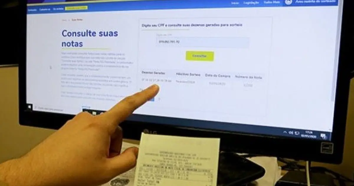 Programa Nota Premiada realiza sorteio nesta quinta-feira