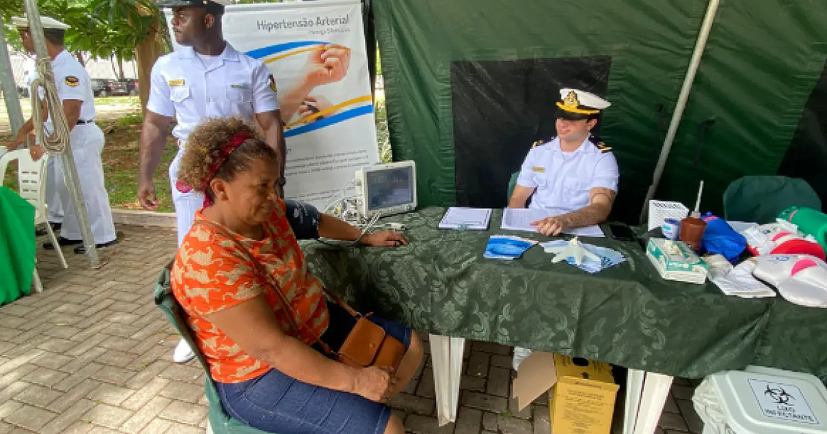Marinha realiza ação cívico-social em celebração ao Dia do Marinheiro