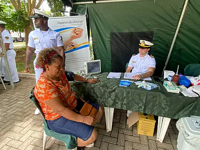 Marinha realiza ação cívico-social em celebração ao Dia do Marinheiro