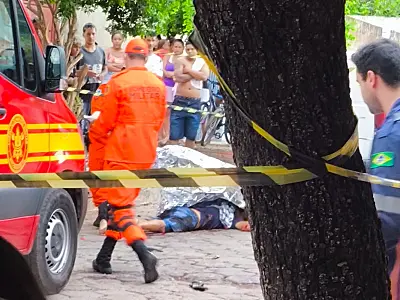 Homicídio no Centro América é destaque para o plantão dos bombeiros