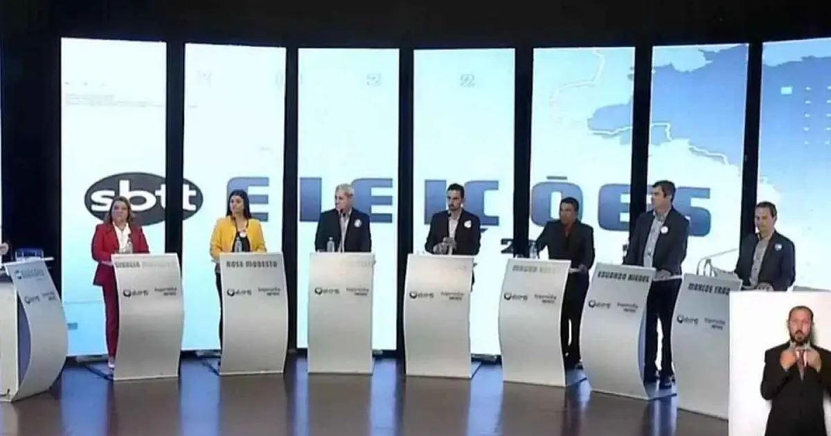 Com todos os temas livres, candidatos ao Governo de MS sobem o tom durante debate