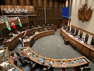 Senado boliviano aprova revogação de Lei após oito horas de debate