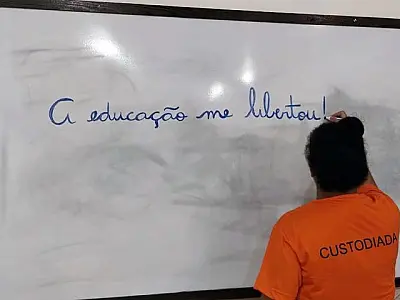 Na prisão, Luiza recomeçou e se tornou a 1ª entre os irmãos a concluir Ensino Médio